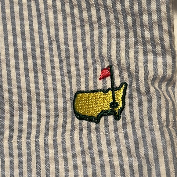 Youth size 20 seersucker golf shorts from The Masters Collection - Picture 2 of 4